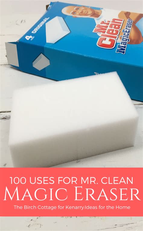 Magic cleaning eraser
